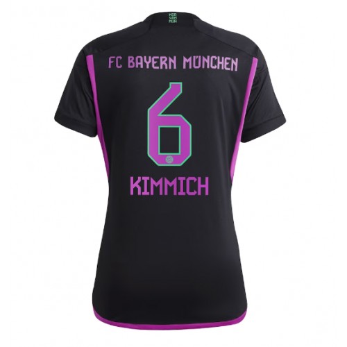 Dámy Fotbalový dres Bayern Munich Joshua Kimmich #6 2023-24 Venkovní Krátký Rukáv